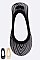 Pack of (12 Pairs) Assorted No Show Lace Socks LA-Z69729