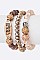 Lucky STRENGTH Mix Beads Layer Bracelet Set