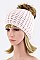 Chic Style Racoon Fur Pom Pom Beanie LA-EMH8575