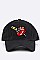 Stabbed Tongue Patch Cotton Cap LA-EMH0957V
