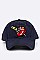 Stabbed Tongue Patch Cotton Cap LA-EMH0957V