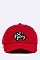 Embroidered Girl Gang Cotton Cap LA-EMH0956D