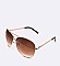 Pack of 12Pcs Assorted Color Mix Tone Aviator Sunglasses