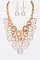 Posh Mix Beads Fashion Necklace Set