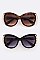 Pack of 12 pieces Crystal Accent Butterfly Sunglasses LA107-30526GR