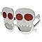 Pack of 12 Funny Skull Novelty Sunglasses