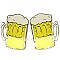 Pack of 12 Beer Cup Novelty Sunglasses