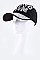 Crystal BAND M&M Embelished Fashion Denim Cap LA-HT277X045