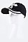 Crystal Cross Embelished Fashion Denim Cap LA-HT277X012