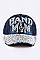Crystal BAND M&M Embelished Fashion Denim Cap LA-HT277X045