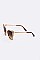 Pack of 12 pieces Crystal Accent Metal Rim Sunglasses LA107-R1001GR