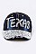 Crystal TEXAS Embelished Fashion Denim Cap LA-HT277X046