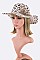 Pack of 12 Vail Flower 2 Tone Hat