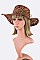 Pack of 12 Vail Flower 2 Tone Hat