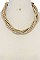 TWISTED SHORT STATEMENT NECKLACE JYMS-8498