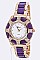 Stylish Crystal Fashion Watch LA-1827