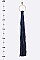 FRINGE YARN TASSEL EARRINGS