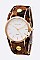 Iconic  Animal Printed Calf Leather Fashion Watch