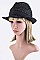 Loose Weaved Fashion Fedora Hat LALOH041