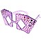 Pack of 12 Clear Cards Novelty Sunglasses