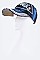 Crystal Las Vegas Embelished Denim Cap LA-HT277X086