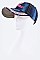 Crystal Pink Ribbon Embelished Fashion Denim Cap LA-HT277X075