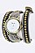 Stylish Wrapped Studded Leather Band Watch LA-1387