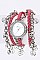 Stylish Fringe Beads Wrapped Braid Strap Watch LA-1980
