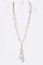 MIXED BEADS & SEA SHELL NECKLACE SET