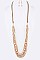 Mix Seed Beads Long Necklace Set