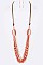 Mix Seed Beads Long Necklace Set