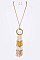 Fringe Seed Beads Necklace Set