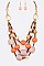 DIVERSE CERAMIC BEADS NECKLACE SET