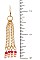 BEADED MULTI CORD CHAIN NECKLACE SET