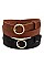 FASHIONABLE ROUND BUCKLE BELT