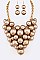 Posh Mix Beads Fashion Necklace Set