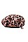 STYLISH ANIMAL PRINT NEWSBOY CAP