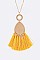 STYLISH TASSEL PENDANT NECKLACE