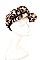 STYLISH ANIMAL PRINT NEWSBOY CAP