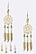 PACK OF 12 Pairs Dream Catcher Feather Earrings