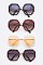 Pack of 12 Assorted Color Fashion Octagonal Sunglasses
