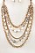 MULTI ROW BEAD ACCENT NECKLACE SET