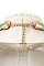 ORNATE ROPE CRYSTAL GEM NECKLACE SET