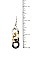 TETRA-LAYERED MULTI CHAIN STATEMENT NECKLACE SET