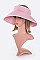 Pack of 12 Straw Foldable Classic Visor Set