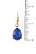 RHINESTONE ROPE BIB NECKLACE SET