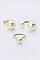 Set of (3 Pieces) Pearls Fashion Rings LAJR1044