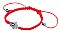 Pack of 6 Red String Protection Bracelet HAMSA