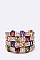 Multi Color Cubic Zirconia Ring LAGKL985