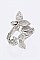 Cubic Zirconia Butterfly Fashion Ring